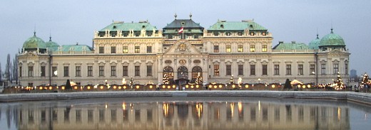 Belvedere Palace in Vienna - Picture by Hannah Swithinbank