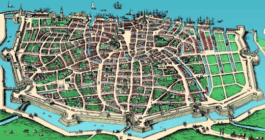 Antwerp in 1557